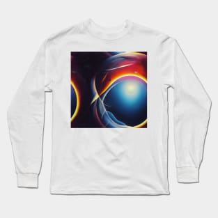 Multidimensional Swirls, Six Long Sleeve T-Shirt